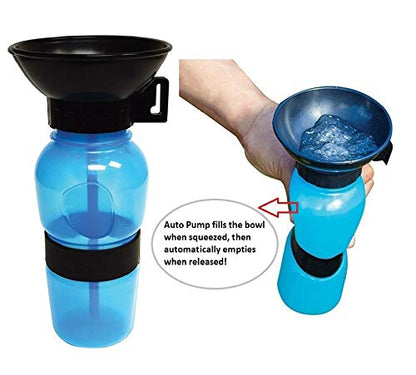 Pet Sipper Portable Water Pump Bowl Bottle Mug Cup for Pet