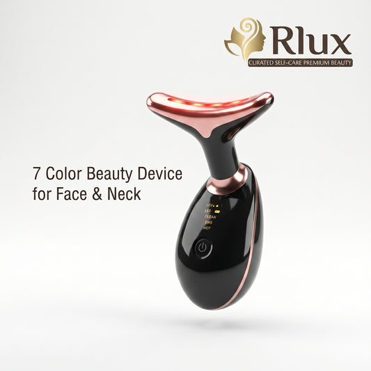 7 Color Beauty Device for Face & Neck by Rlux on a white background