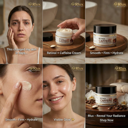 Retinol Caffeine Anti-Wrinkle Face Cream - All in One Cream