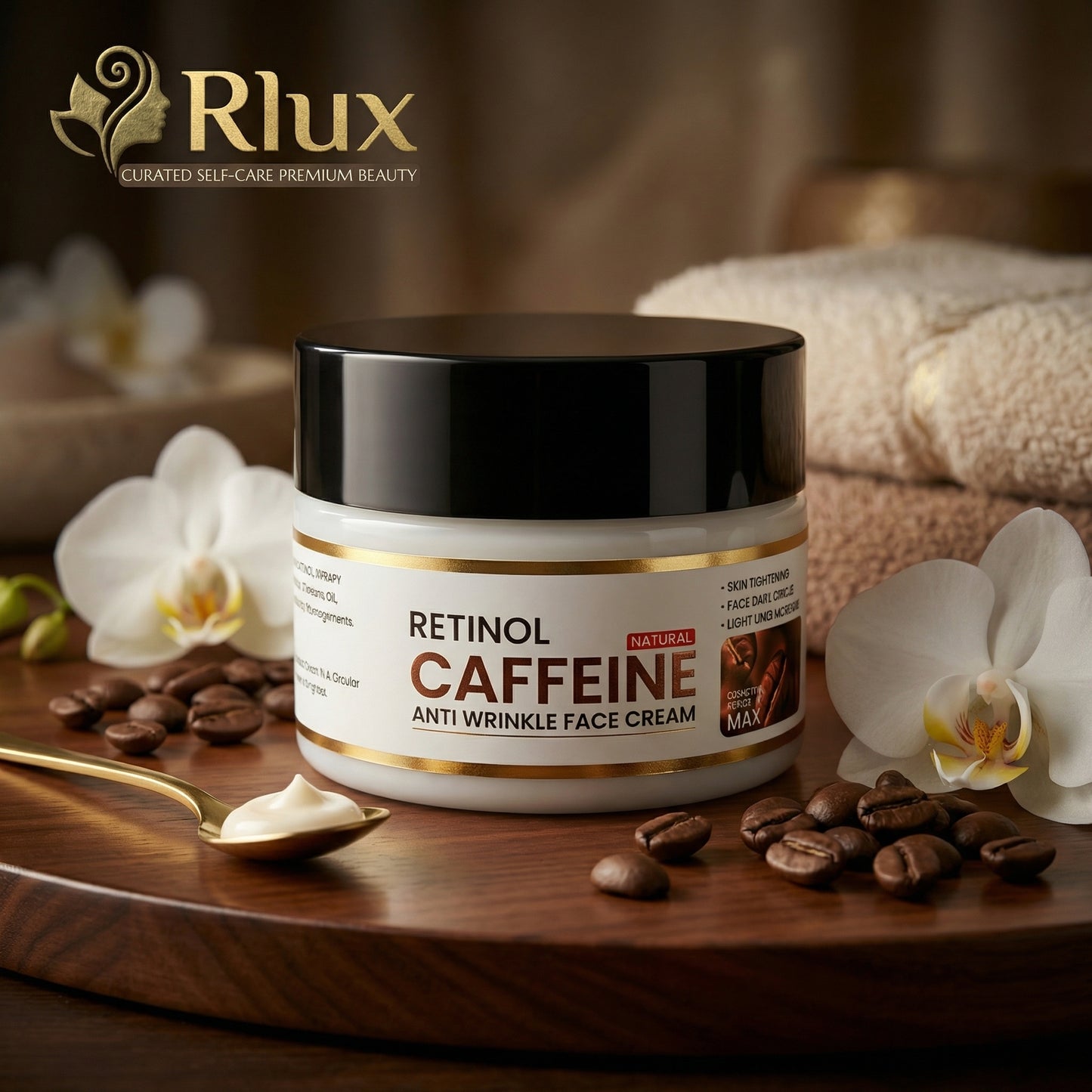 Retinol Caffeine Anti-Wrinkle Face Cream - All in One Cream